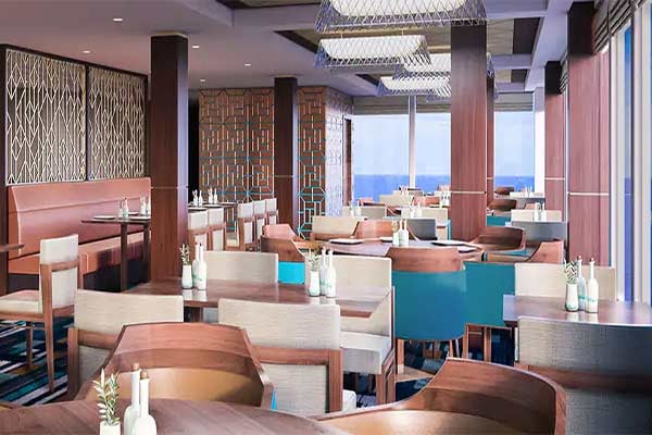 Garden Café cruise highlight