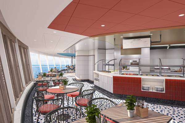 Surfside Cafe Grill cruise highlight