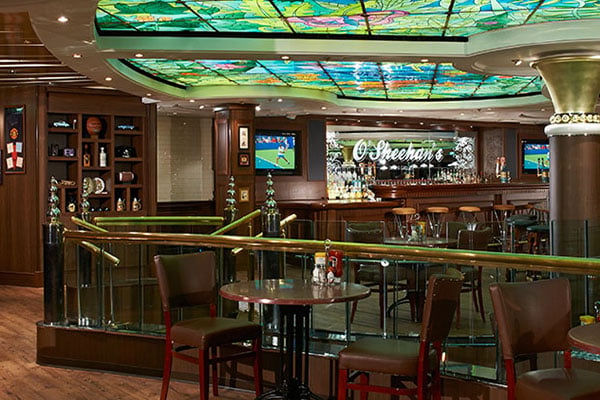 O'Sheehan's Bar & Grill cruise highlight