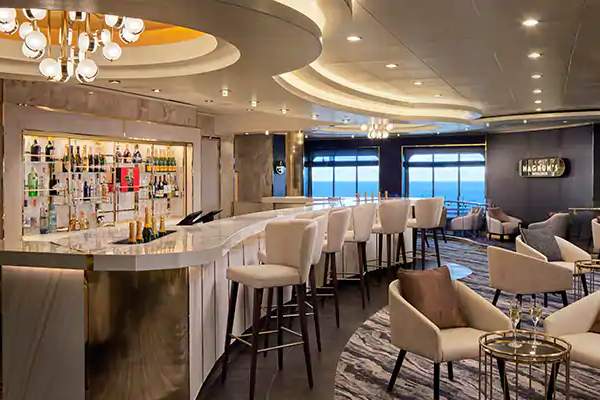 Magnum's Champagne & Wine Bar cruise highlight