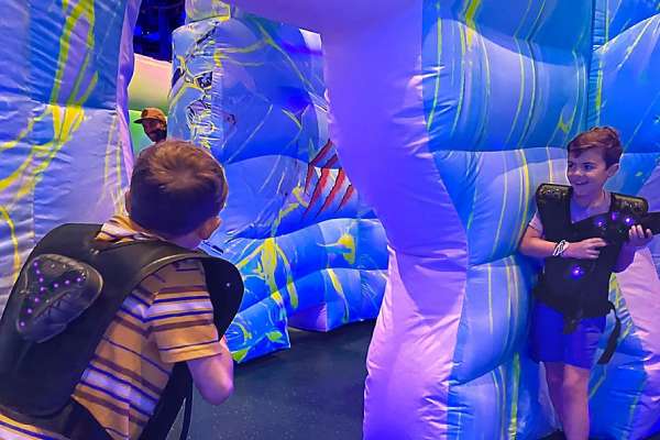 Laser Tag cruise highlight