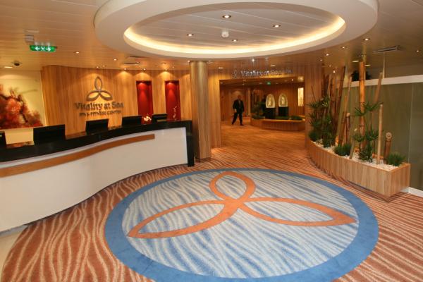 Vitality Spa and Fitness cruise highlight