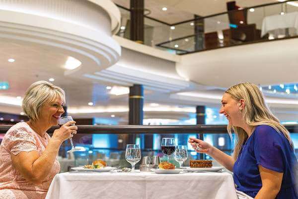Main Dining Room cruise highlight