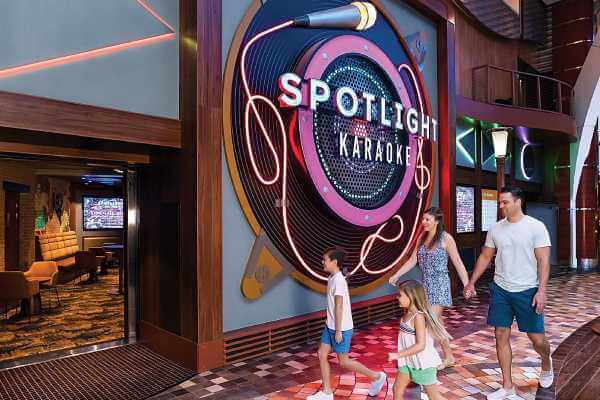 Spotlight Karaoke cruise highlight