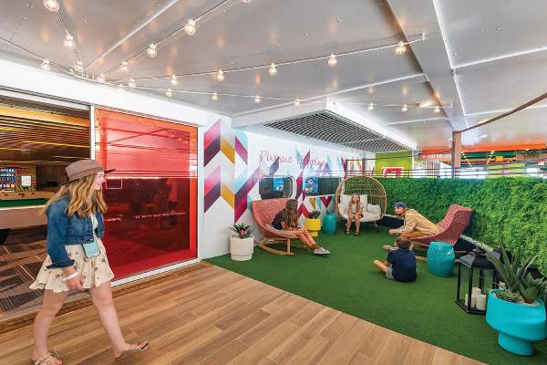 Teen Spaces cruise highlight
