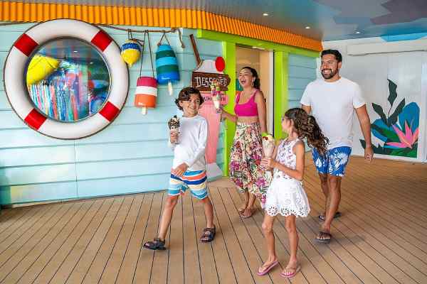 Desserted Milkshake Bar cruise highlight
