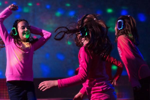 Family Shush Silent Party cruise highlight