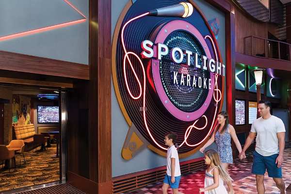 Spotlight Karaoke cruise highlight