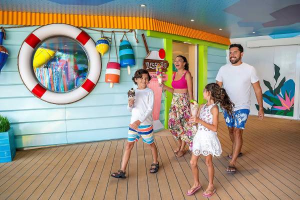 Desserted Milkshake Bar cruise highlight