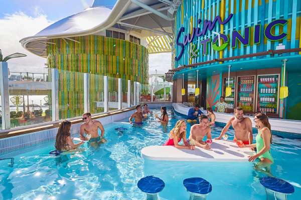 Swim & Tonic cruise highlight