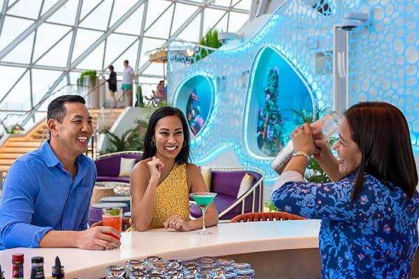 The Overlook Bar & Pods cruise highlight