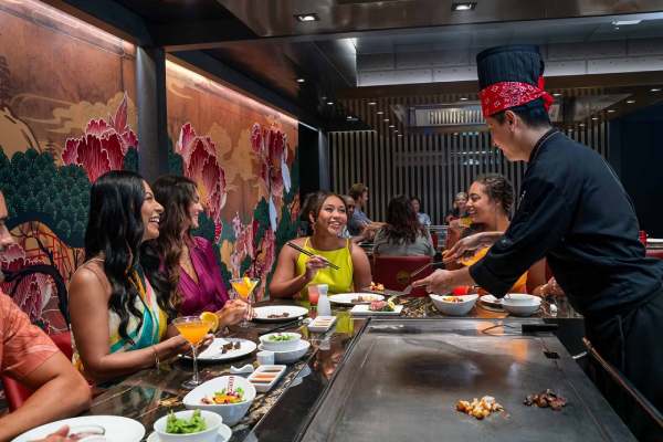 Izumi Hibachi and Sushi cruise highlight