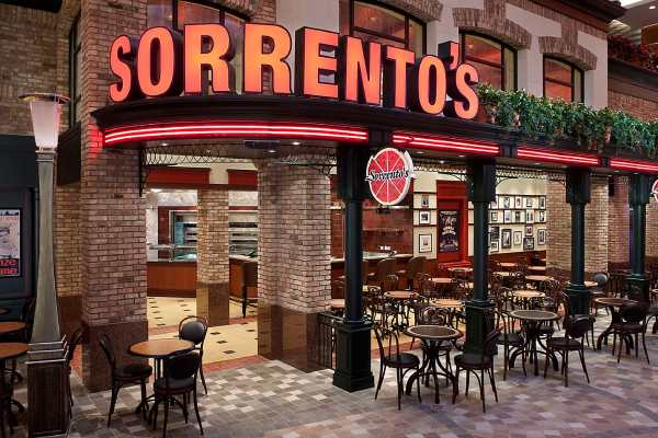 Sorrento's Pizza cruise highlight