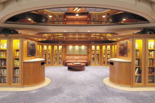 Library and Card Room cruise highlight