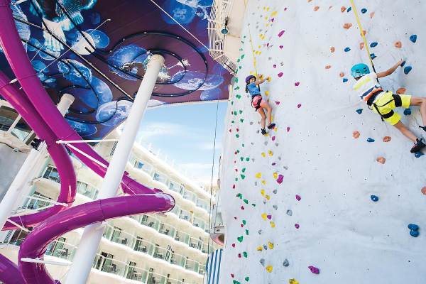 Rock Climbing Wall cruise highlight