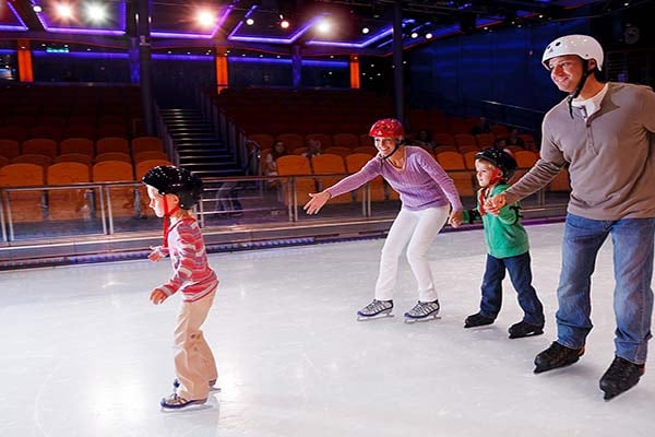 Ice Skating cruise highlight