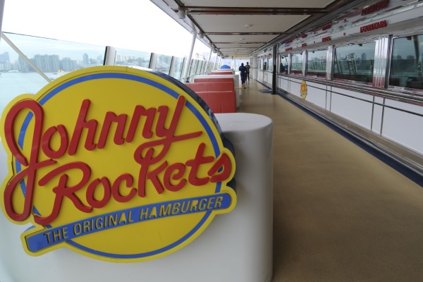 Johnny Rockets cruise highlight