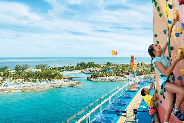 Rock Climbing Wall cruise highlight