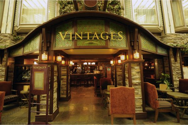 Vintages Wine Bar cruise highlight