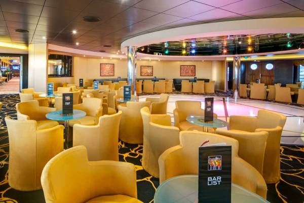 Armonia Lounge and Library cruise highlight