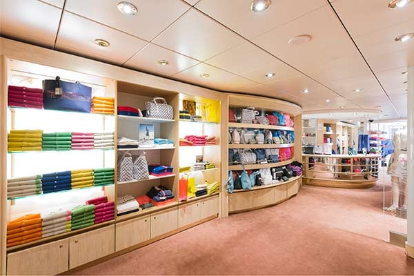 Boutique shops cruise highlight