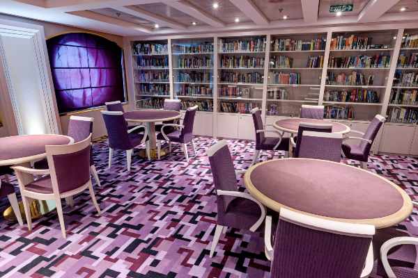 Card Room and Library cruise highlight