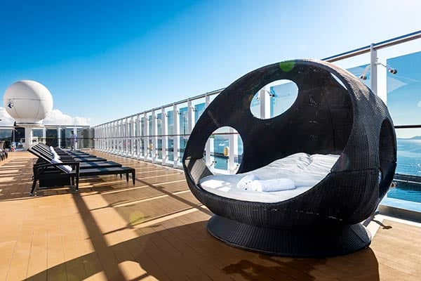 Top 13 Exclusive Solarium cruise highlight