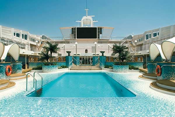 Copacabana Pool area cruise highlight
