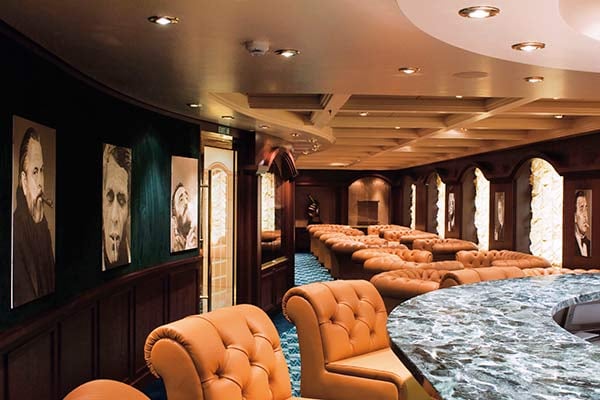 Havana Club Cigar Room cruise highlight