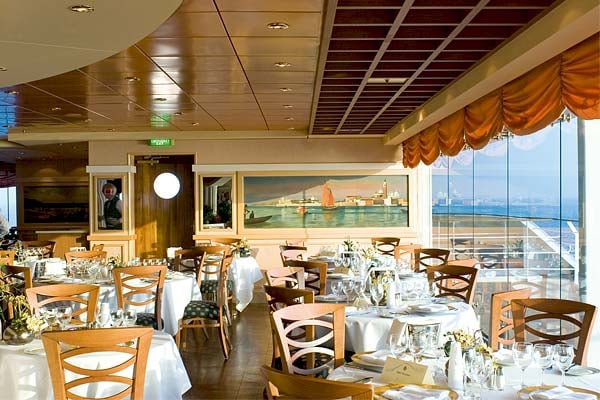 Il Giardino Restaurant cruise highlight
