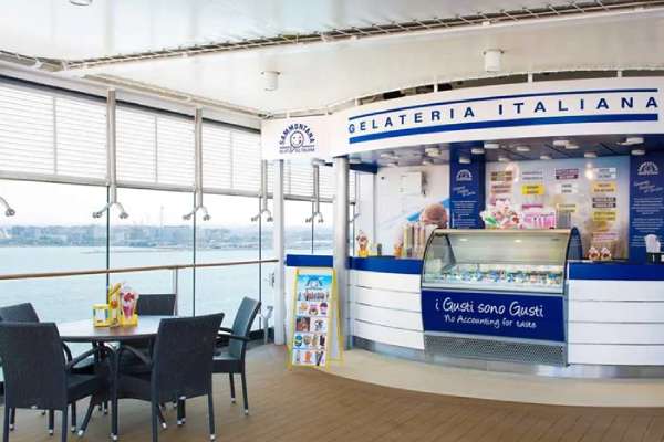 Gelateria Italiana cruise highlight