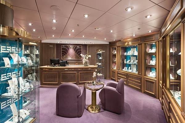 Jewellery Shop cruise highlight
