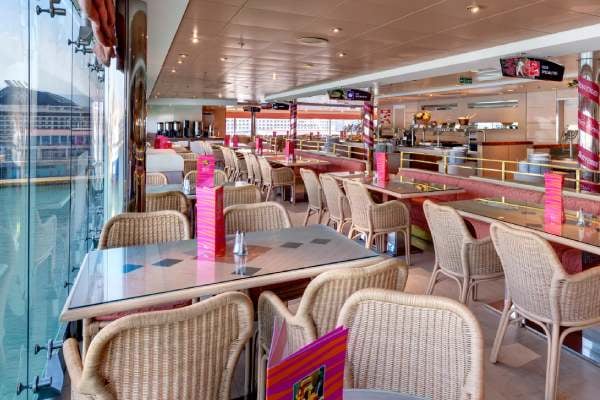 Le Vele Buffet Restaurant cruise highlight
