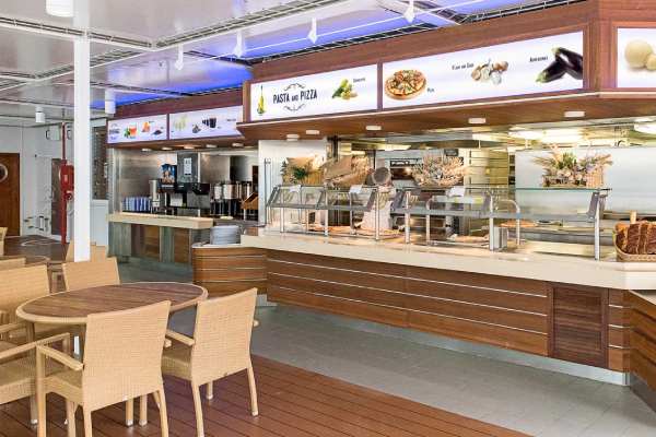 Caffe del Mare cruise highlight