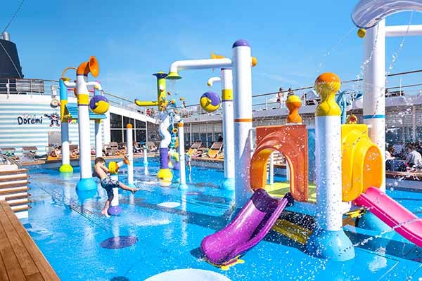 Doremi Spray Park cruise highlight