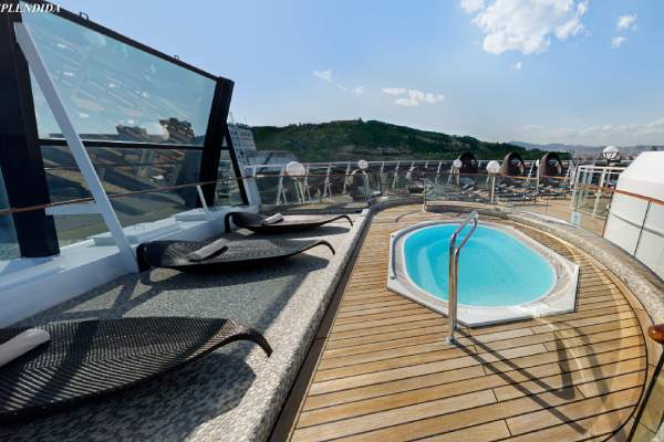 Top 18 Exclusive Solarium cruise highlight