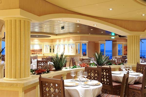L'Oasi Restaurant cruise highlight