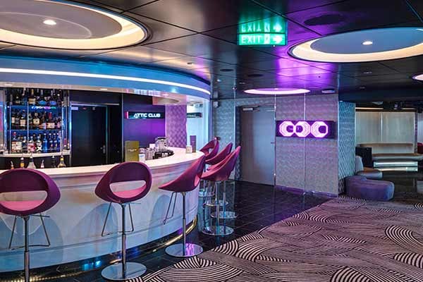 Attic Club cruise highlight