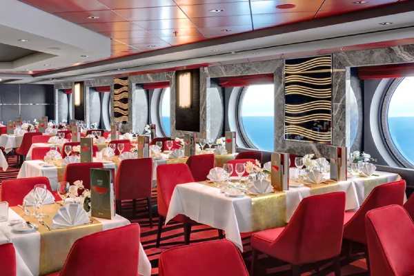 Waves Restaurant cruise highlight