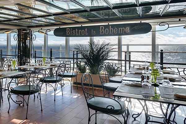 Bistrot La Boheme cruise highlight