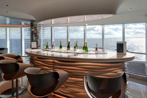 Champagne Bar cruise highlight