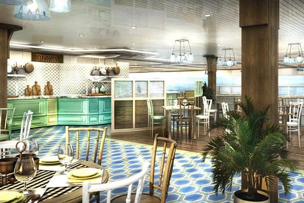 The Colonial Buffet And Pizzeria cruise highlight