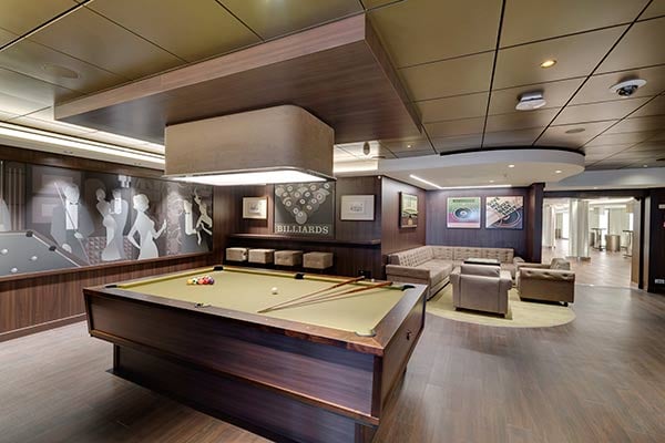Billiard Room cruise highlight