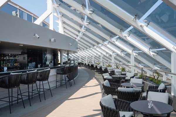 MSC Yacht Club Sundeck & Bar cruise highlight