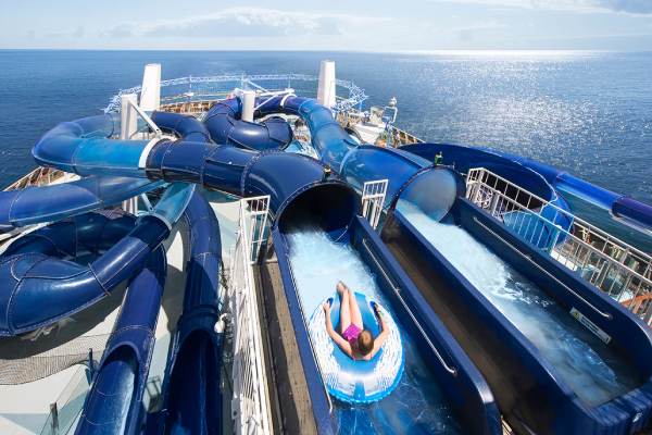 Waterpark cruise highlight