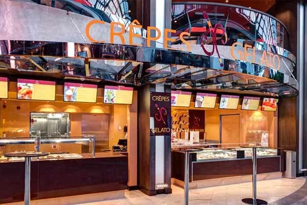 Jean-Philippe Crepes & Gelato cruise highlight