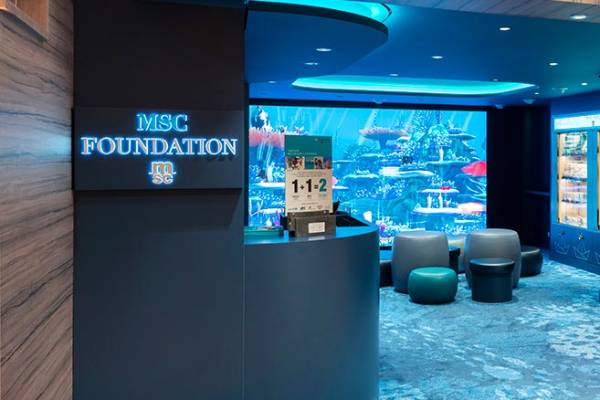 MSC Foundation Centre cruise highlight