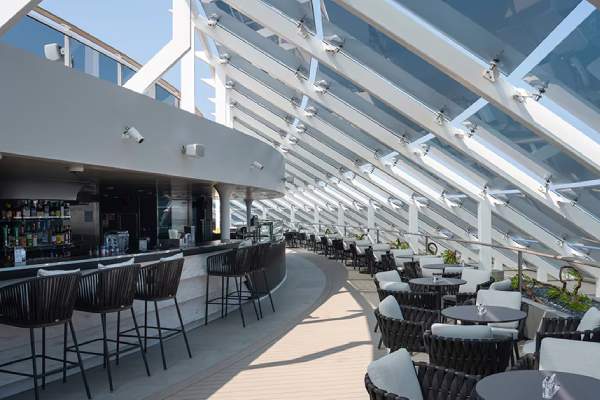 MSC Yacht Club Sundeck Bar cruise highlight