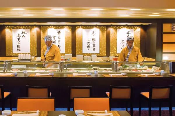 Sushi Bar cruise highlight
