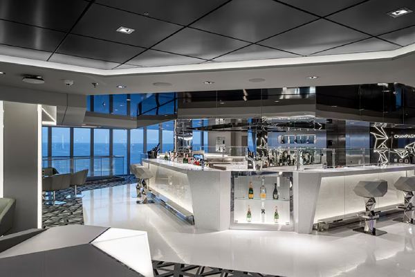 Champagne Bar cruise highlight